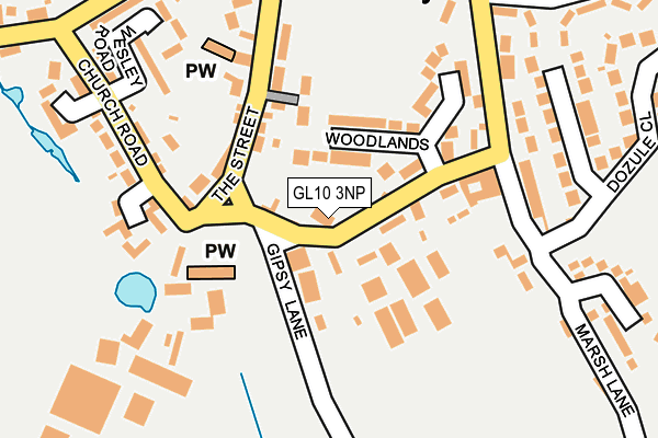 Map of GODSELLS CHEESE LLP at local scale