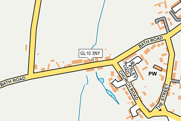 GL10 3NY map - OS OpenMap – Local (Ordnance Survey)