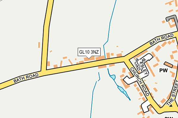 GL10 3NZ map - OS OpenMap – Local (Ordnance Survey)