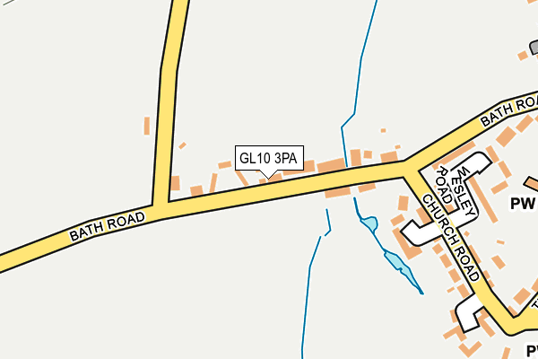 GL10 3PA map - OS OpenMap – Local (Ordnance Survey)