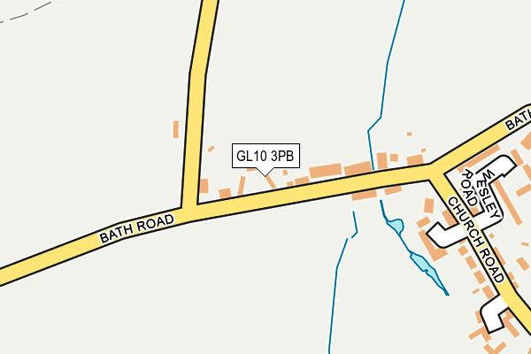 GL10 3PB map - OS OpenMap – Local (Ordnance Survey)