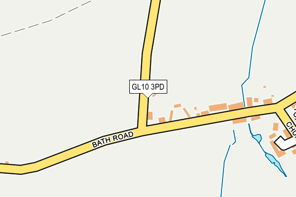 GL10 3PD map - OS OpenMap – Local (Ordnance Survey)