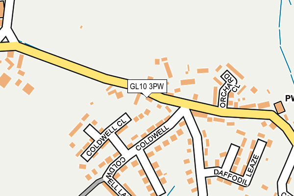 GL10 3PW map - OS OpenMap – Local (Ordnance Survey)