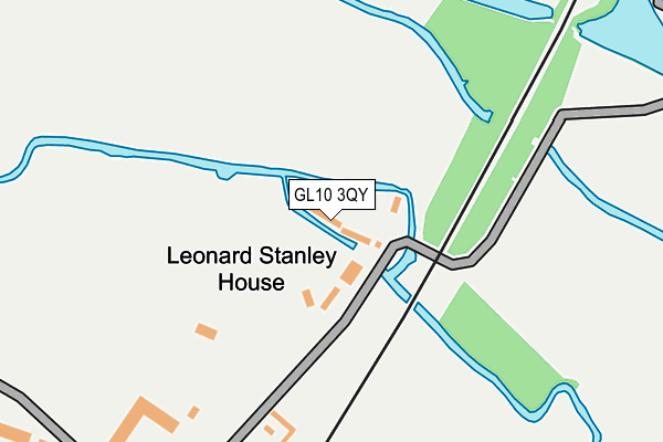 GL10 3QY map - OS OpenMap – Local (Ordnance Survey)