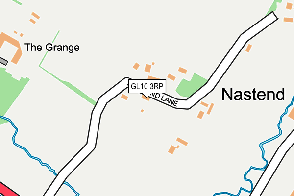 GL10 3RP map - OS OpenMap – Local (Ordnance Survey)