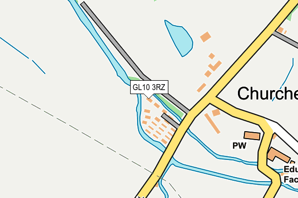 GL10 3RZ map - OS OpenMap – Local (Ordnance Survey)