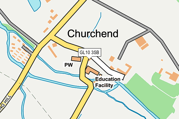 GL10 3SB map - OS OpenMap – Local (Ordnance Survey)