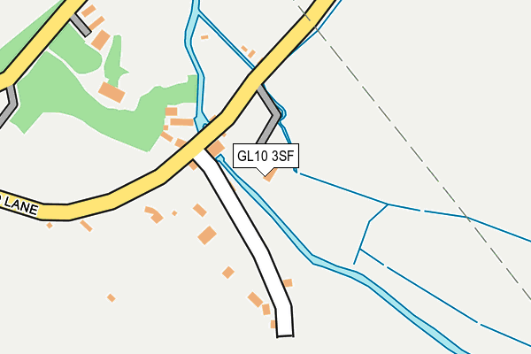 GL10 3SF map - OS OpenMap – Local (Ordnance Survey)