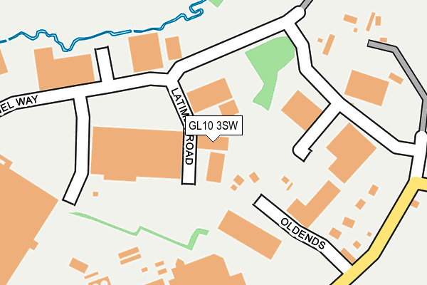 Map of HAMSARD 3568 LIMITED at local scale