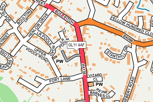Map of BERKELEY LIME LTD at local scale