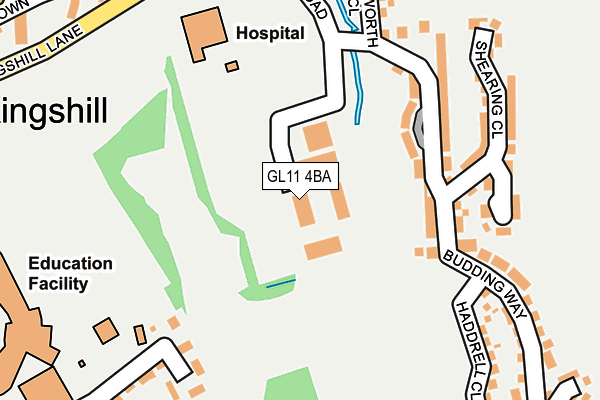 Map of CARATTI SPORT LIMITED at local scale