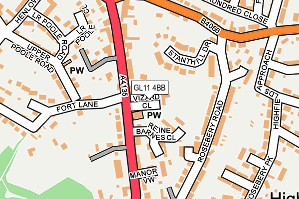 Map of CAINSCROSS HOUSE RESIDENTS' ASSOCIATION LIMITED at local scale