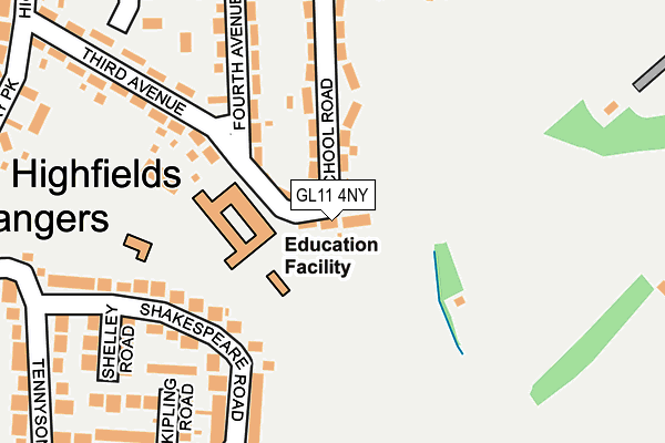 Map of WORDSMITHS ONLINE LTD at local scale