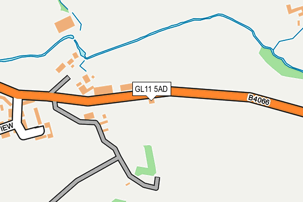 GL11 5AD map - OS OpenMap – Local (Ordnance Survey)