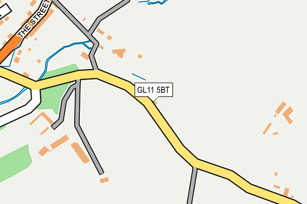 GL11 5BT map - OS OpenMap – Local (Ordnance Survey)