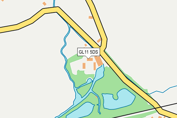 GL11 5DS map - OS OpenMap – Local (Ordnance Survey)