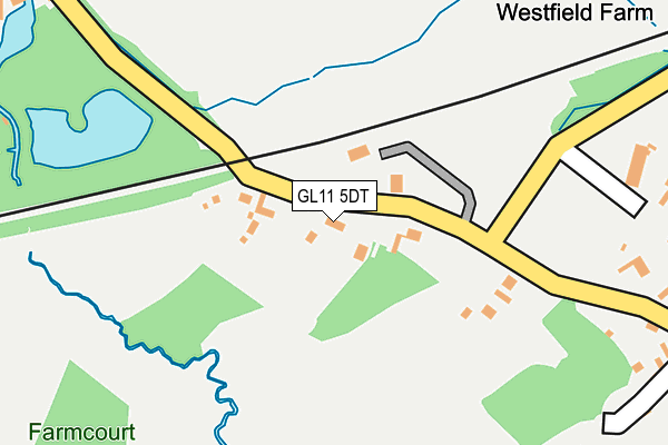 GL11 5DT map - OS OpenMap – Local (Ordnance Survey)