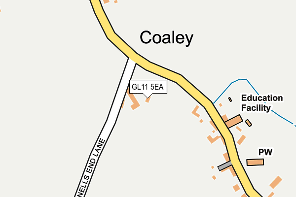 GL11 5EA map - OS OpenMap – Local (Ordnance Survey)