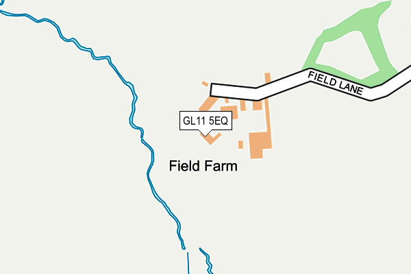 GL11 5EQ map - OS OpenMap – Local (Ordnance Survey)