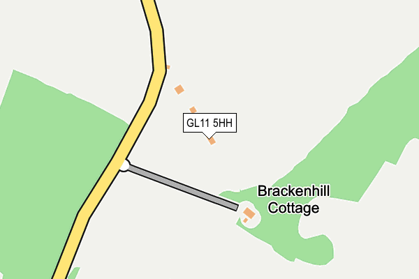 GL11 5HH map - OS OpenMap – Local (Ordnance Survey)