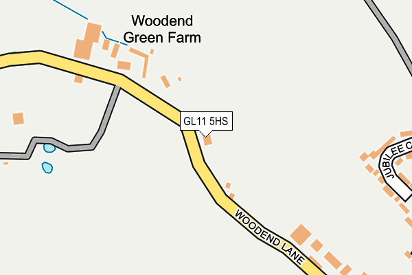 GL11 5HS map - OS OpenMap – Local (Ordnance Survey)