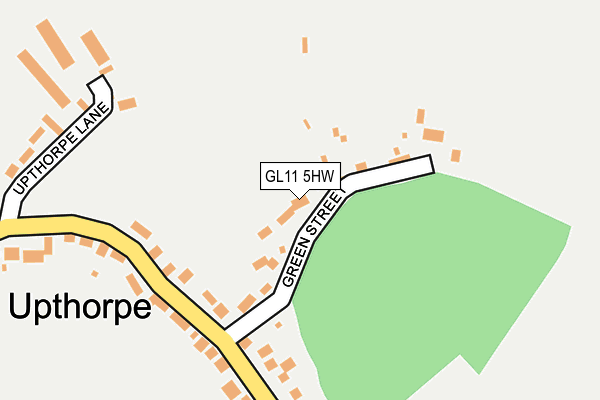 GL11 5HW map - OS OpenMap – Local (Ordnance Survey)