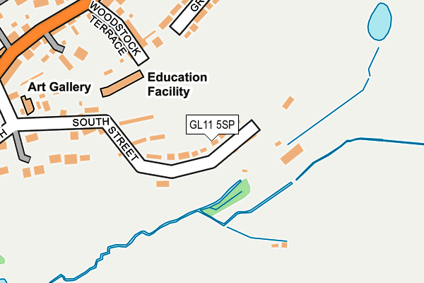 GL11 5SP map - OS OpenMap – Local (Ordnance Survey)