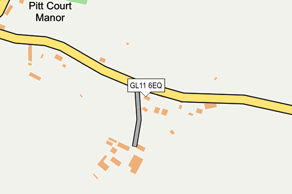 GL11 6EQ map - OS OpenMap – Local (Ordnance Survey)