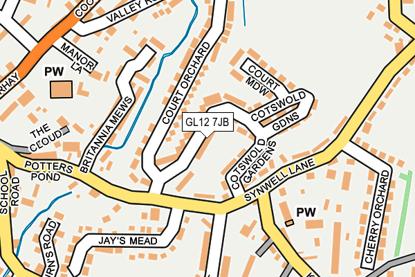 Map of THE MARRIAGE PEOPLE LTD at local scale