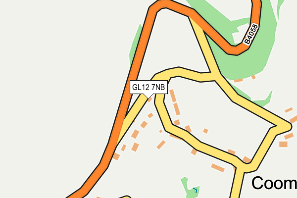 GL12 7NB map - OS OpenMap – Local (Ordnance Survey)