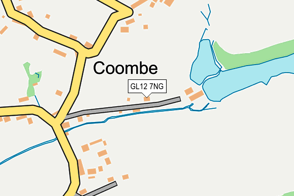 GL12 7NG map - OS OpenMap – Local (Ordnance Survey)