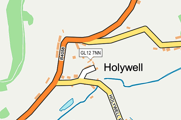 GL12 7NN map - OS OpenMap – Local (Ordnance Survey)
