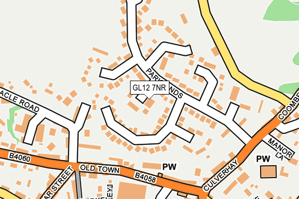 GL12 7NR map - OS OpenMap – Local (Ordnance Survey)