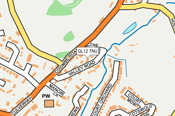 GL12 7NU map - OS OpenMap – Local (Ordnance Survey)