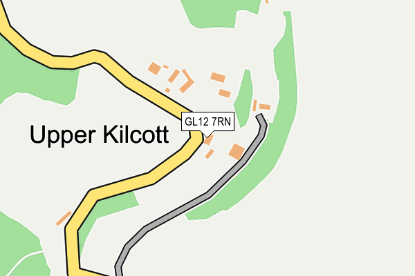 GL12 7RN map - OS OpenMap – Local (Ordnance Survey)