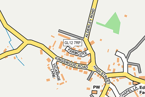 GL12 7RP map - OS OpenMap – Local (Ordnance Survey)