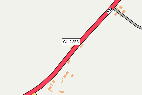 GL12 8EB map - OS OpenMap – Local (Ordnance Survey)