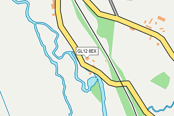 GL12 8EX map - OS OpenMap – Local (Ordnance Survey)