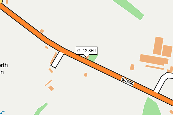 GL12 8HJ map - OS OpenMap – Local (Ordnance Survey)