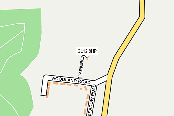 GL12 8HP map - OS OpenMap – Local (Ordnance Survey)