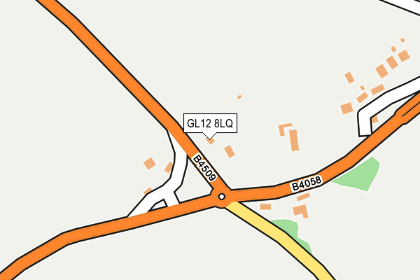 GL12 8LQ map - OS OpenMap – Local (Ordnance Survey)