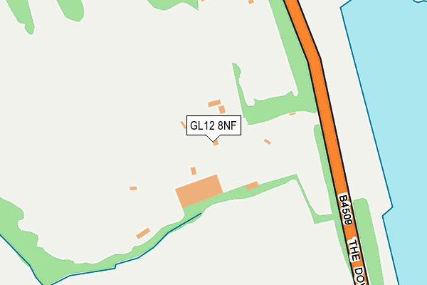GL12 8NF map - OS OpenMap – Local (Ordnance Survey)