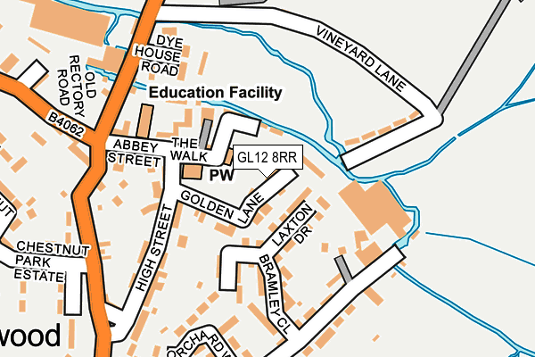GL12 8RR map - OS OpenMap – Local (Ordnance Survey)