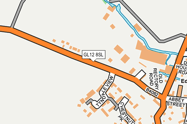 GL12 8SL map - OS OpenMap – Local (Ordnance Survey)