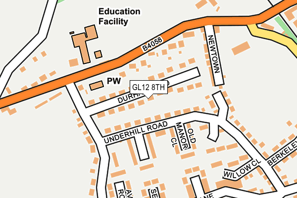 Map of AMP IE&CC LTD at local scale
