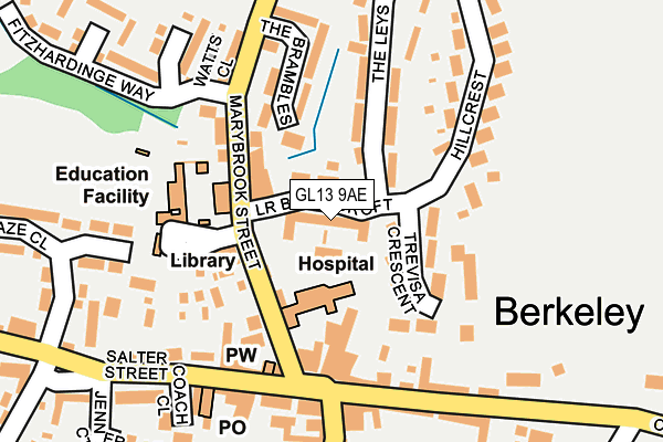 Map of THE COACHING MOVEMENT LIMITED at local scale