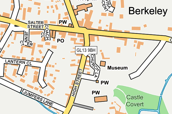 Map of THE PERFECT BLEND BERKELEY LTD at local scale