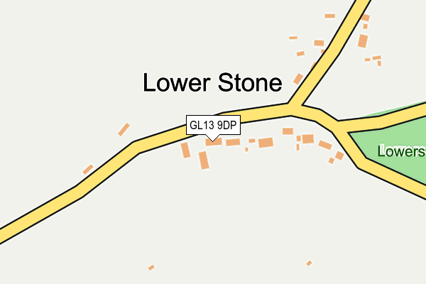 GL13 9DP map - OS OpenMap – Local (Ordnance Survey)
