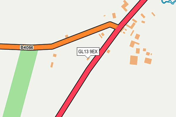 GL13 9EX map - OS OpenMap – Local (Ordnance Survey)