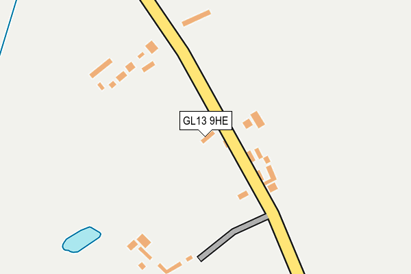 GL13 9HE map - OS OpenMap – Local (Ordnance Survey)